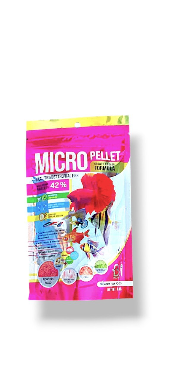 MICRO pellet fish feed