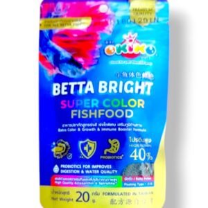 betta bright super color fish food