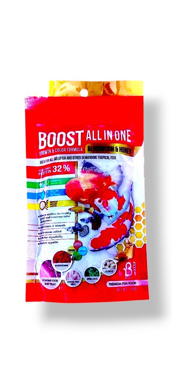 boost all in one fish feed