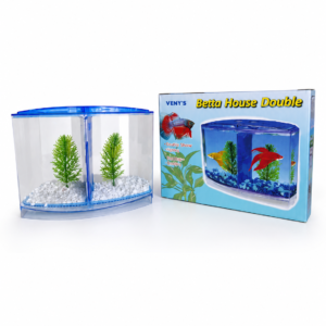 VENY’S Betta House Double Aquarium Tank